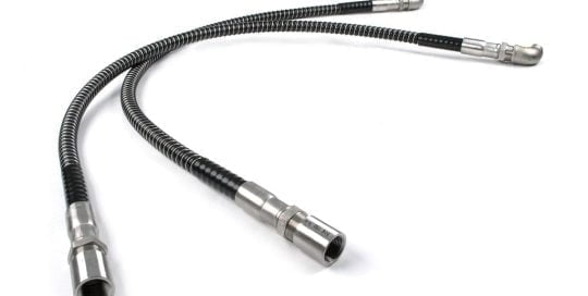 Antistatická teflonová hadice pro horký jedlý olej 10 antystatyczny przewod teflonowy do goracego oleju jadalnego