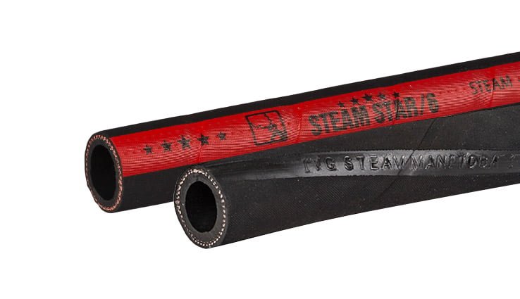 Gumová hadice pro vodní páru