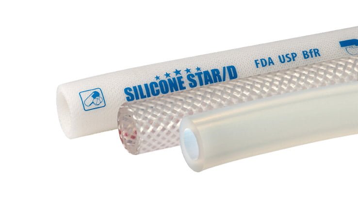 Laboratorní silikonové trubičky