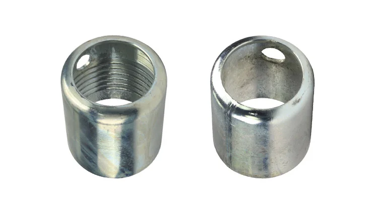 Koncovky typu CN 11 Vroubkovaná koncovka na hadici