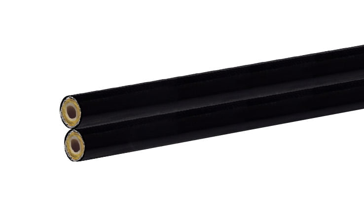 Termoplastové hadice a koncovky uhp 4 Dvojité termoplastické hadice UHP