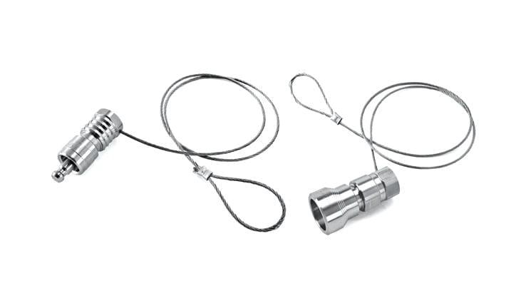 zátky přesných rychlospojek