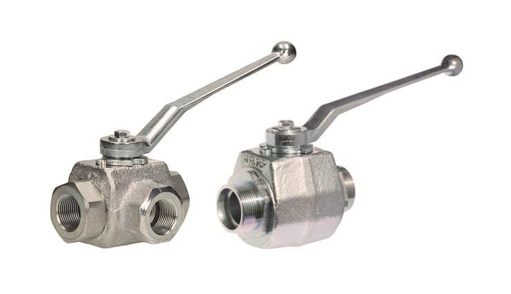 Hydraulické kulové ventily