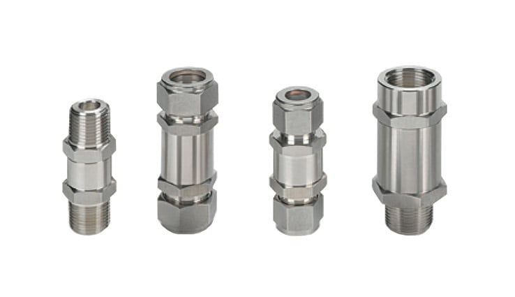 středotlaké přesné zpětné ventily