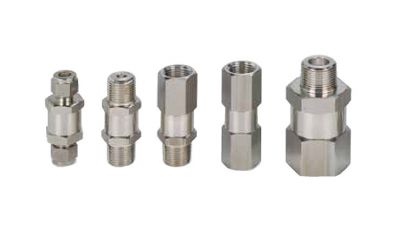 vysokotlaké přesné zpětné ventily