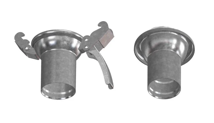 Páková spojka zástrčná